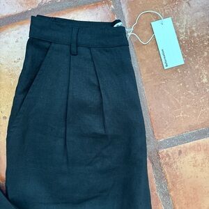 Reformation mason linen mason pant